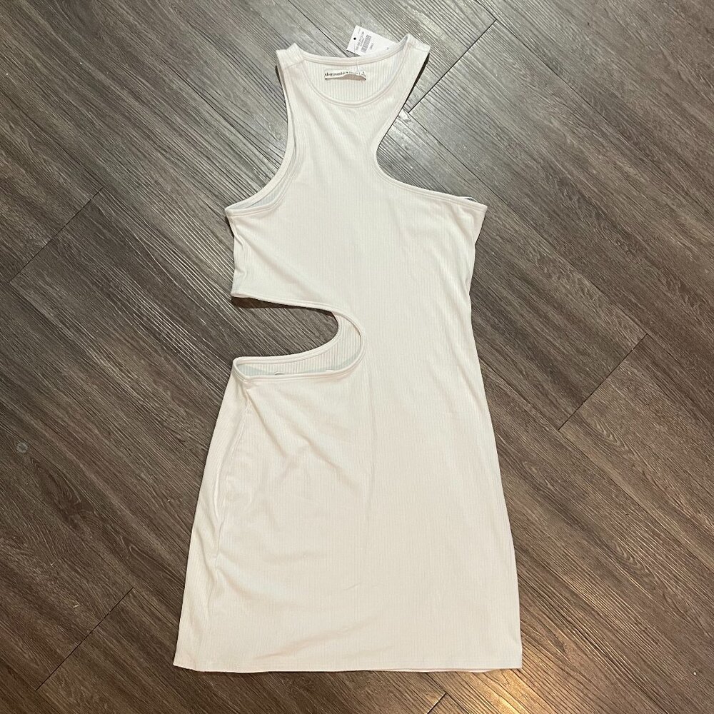 Abercrombie White Cut Out Mini Dress